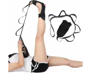 Yoga Straps Foot And Leg Stretcher Belt Strap Yoga For Plantar Fasciitis Heel Drop Achilles Tendonitis & Hamstring