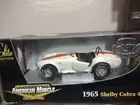 Ertl American Muscle Elite Shelby Cobra 427 1:18 Scale Diecast 1965 Model Car