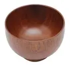 (Small)Kitchen Wooden Fruit Salad Noodles Rice Dining Bowl Soup Food