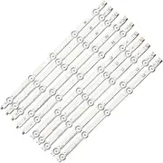 SCPCKZETZN 10PCS/Set LED Backlight Strip Compatible Fit for LG 42LN5400 6916L-1214A 6916L-1215A 6916L-1216A 6916L-1217A 1318A 1319A 1320A