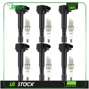 6 For 3.5L V6 Acura MDX Pilot Ridgeline Vue Ignition Coils Spark Plug 2006 (for: Honda)