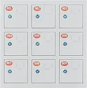 Floor Type Mobile Phone Storage Locker, Mobile Phone Storage Locker Multiple Cells Mobile Phone Management Storage Box, for Office School Classroom Factory