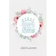 Daughter of the king 2020 Weekly Christian Planner [6x9]: Floral Bible scripture verse