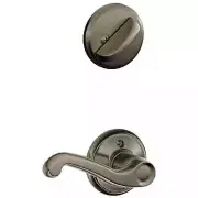 Schlage Flair Right Handed Single Cylinder Interior Pack in Antique Pewter