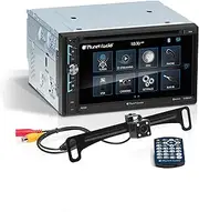 Planet Audio P9695BRC Car Audio Stereo System - 6.95 Inch Double Din, Touchscreen, Bluetooth Audio and Hands-Free Calling, A-Link (Screen Mirroring), CD Player, Backup Camera, Radio Receiver