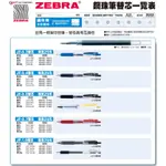 【筆倉】ZEBRA 鋼珠筆替芯 JF-0.3