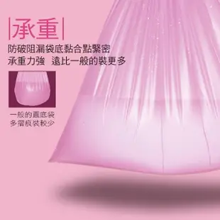 【家簡塵除】防漏阻破環保清潔垃圾袋-特小XS(3捲入500g)