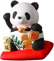 Essential Oil Stone Diffuser Panda Stone Diffuser Non-electric Aromatherapy Decor for Bedroom and Car