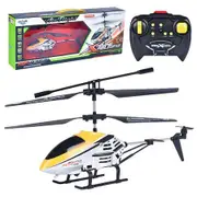 （Yellow）Rechargeable Remote Control Helicopter, LED Light Modes, Altitude Hold, 3.5 Channel, Gyro Stabilizer,Remote Helicopter Toys for Boys and Girls
