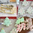 Pastry Tools Cookie Cutter Stainless Steel Christmas Shape of Snowman Snowflake