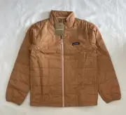 Patagonia Nano Puff Brick Quilt Jacket Kid's Size M/10 Terra Pink #68001 FA24