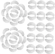 Mikinona Eyelash Extension Tools 100pcs V-shaped Eye Patches Self-adhesive under Eye Pads for Makeup Dark Color Eyeshadow Shield