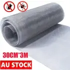Stainless Steel Mesh Sheets Woven Fine SS Wire Roll Filter Screen Insect Net+