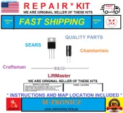 REPAIR KIT FOR LiftMaster Craftsman Chamberlain Logic Board 41A5021-1E