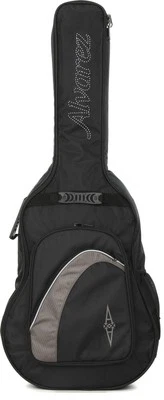 Alvarez AGB-15A Duo-Foam Deluxe Gig Bag for Dreadnought/GA/12-string Guitars