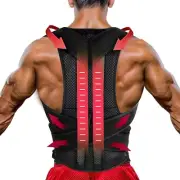 Medical Scoliosis Posture Corrector Spine Back Support Shoulder Brace Belt