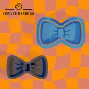 Mini Blippi Bow Cookie Cutter and Embosser - 3cm x 5.3cm
