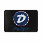 Blockchain Crypto Miners Doormat Mat Digibyte USA Hallway Carpet Entrance