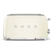 Smeg Retro Style 4 Slice Toaster Extra Wide - Cream