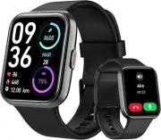 Smart Watch for Men Women(Call Receive/Dial), Alexa Built-in, 1.8" Touch Screen