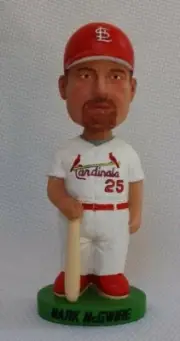 Mark McGwire St. Louis Cardinals Hand Painted Bobble Head - Bobble Dobbles