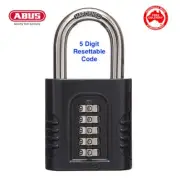 ABUS Padlocks -158/65 -65mm -Resettable Combination Padlock-FREE POST