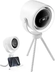 Rechargeable Stroller Fan With Flexible Tripod, Portable USB Mini Stroller Clip On Fan, With 100 Speed Settings Cooler And Night Light, For Stroller Push Chair Crib Office Treadmill Bike And Travel