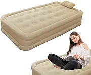 Automatic Inflatable Bed Twin,Blow Up Beds With Built-in Pump | Foldable Automatic Inflation Pad Deflated For Easy Storage