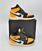 NEW NIKE AIR JORDAN 1 RETRO HIGH OG KIDS PS SIZE 3Y TAXI BLACK SAIL AQ2664 711