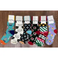 在飛比找蝦皮購物優惠-Happy socks女士中筒襪