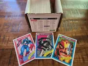 MARVEL 1990 Impel Marvel Universe Base Set 1-162 Spider-Man Wolverine Stan Lee