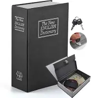 Book Safe with Combination Lock, ALLOMN Dictionary-Shaped Money Box Hidden