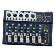 Professional Mixer | 7-Channel 2-Bus Mixer/w USB Audio Interface for F7
