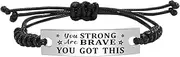 [Kisseason] Inspirational Mantra Bracelet Jewelry Adjustable Friendship Bangle Bracelet