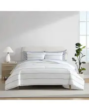 Nautica Naval Stripe Cotton Duvet Cover Set