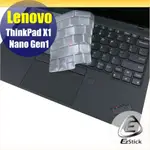 LENOVO THINKPAD X1 NANO GEN1 系列適用 奈米銀抗菌TPU鍵盤膜