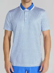 Redvanly Golf Devine Polo ~ Medium ~ Marine Blue ~ NWT $110 Retail