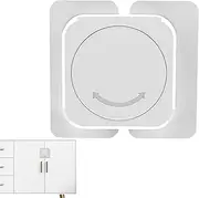 Child Proof Cabinet Locks, Child Fridge Safety Lock, Adhesive No Drilling Baby Safety Items for Nursery, Dormitory, Kitchen, Bathroom