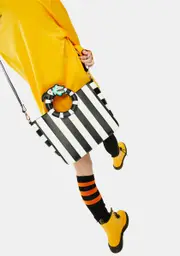 [Loungefly] Beetlejuice Sandworm Handle Crossbody Bag