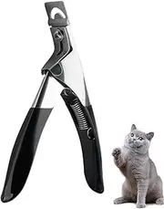 Nail Clippers | U Shape Nail Scissors with Handle, Nail Clippers for Ingrown Manicure, Pedicure, Men, Women, Elderly, Curved Edge Heavy Duty Nail Clippers Bellv