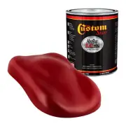 Hot Rod Flatz Blood Red Urethane Automotive Flat Car Paint, Gallon Only
