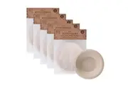 5x 10pc Eco Basics Biodegradable Sugarcane Food Soup Bowl Disposable Container