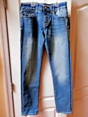 NEW TRUE RELIGION GENO RELAXED SLIM JEANS, Sz. 32