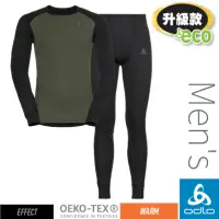 在飛比找momo購物網優惠-【ODLO】男 ECO 升級型 EFFECT 銀離子圓領保暖