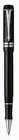 Parker Duofold Rollerball Pen Black & Silver Rollerball Pen New In Box