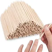 200 Pcs Orange Sticks for Nails,Orange Wood Sticks for Nails,Double Head Scratch Art Sticks,7.5cm Wooden Nail Sticks,Multifunctional Wooden Cuticle Sticks,Cuticle Sticks for Nails Maintain