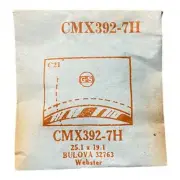 Germanow-Simon Mach (GS) CMX392-7H Watch Crystal 25.1x19.1 NOS Part Bulova