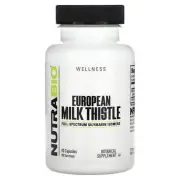 2 X Nutrabio Labs, European Milk Thistle, 241 mg, 90 Capsules