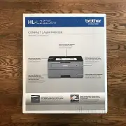 Brother HL-L2325DW Monochrome Wireless Laser Printer, Duplex Two-Sided Printing