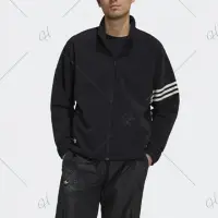 在飛比找momo購物網優惠-【adidas 愛迪達】外套 男款 運動外套 風衣外套 三葉